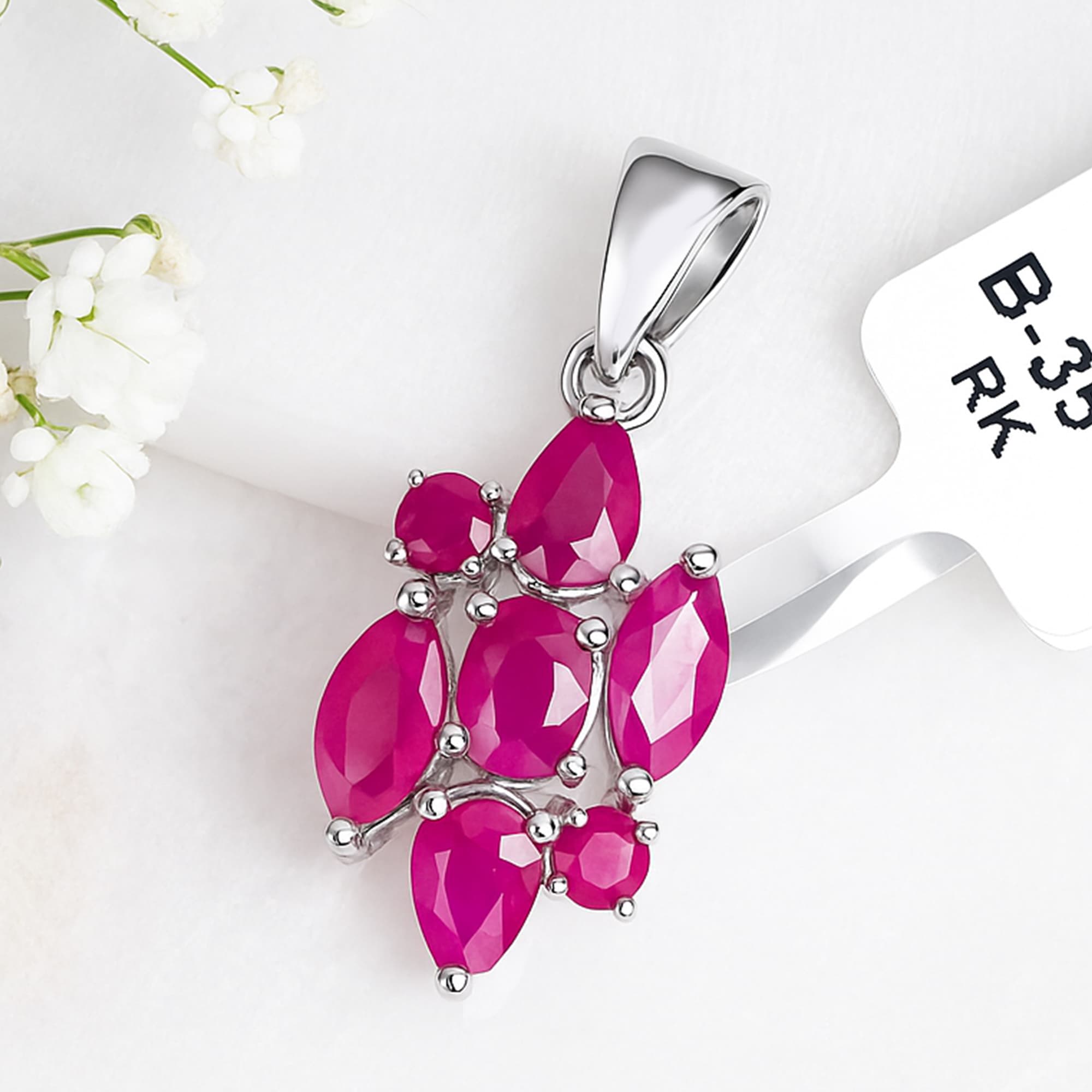 Ruby Whimsy Pendant