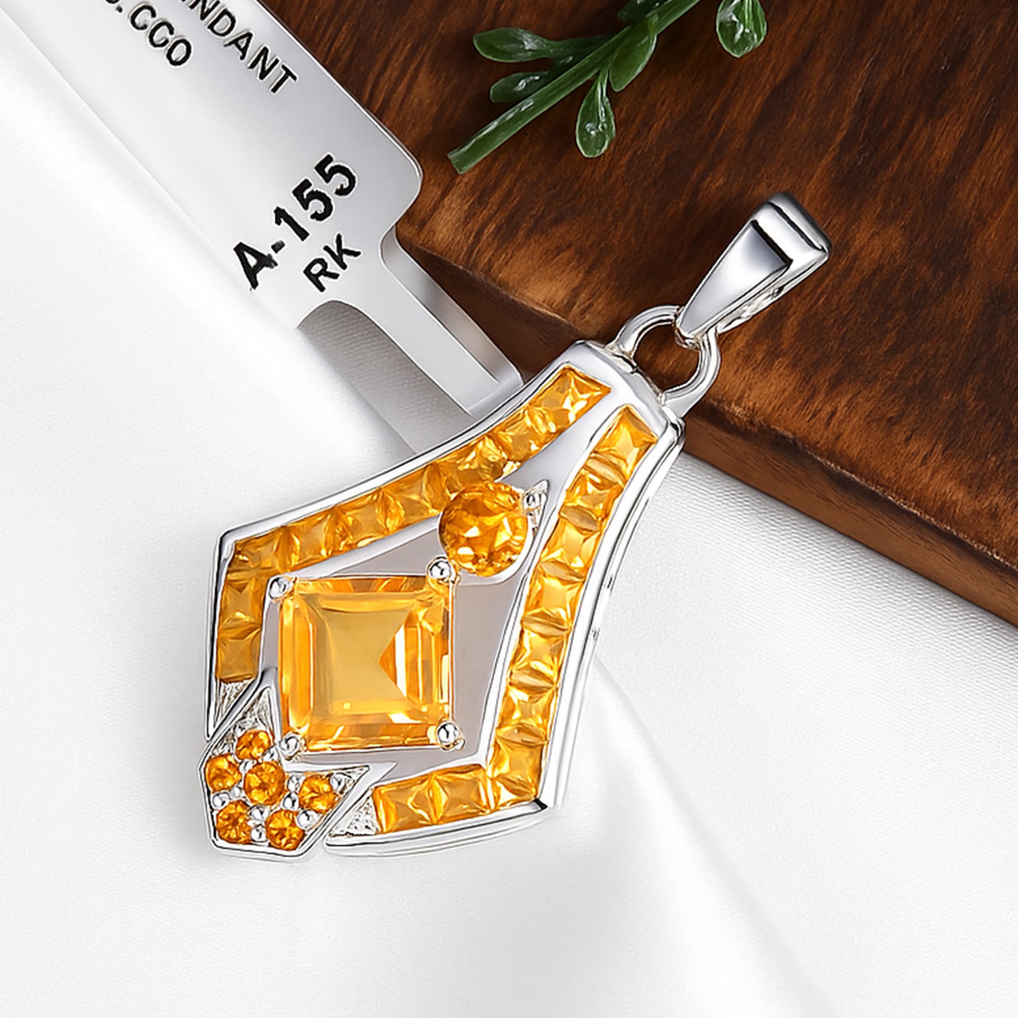Golden Prism Pendant