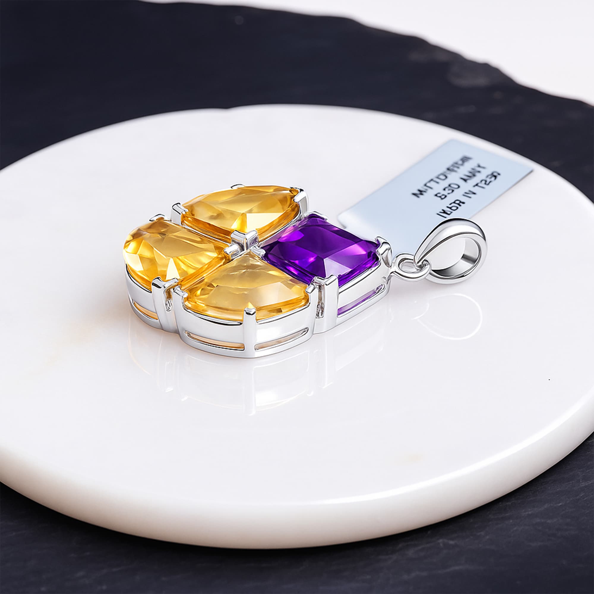 Soleil Amethyst Pendant