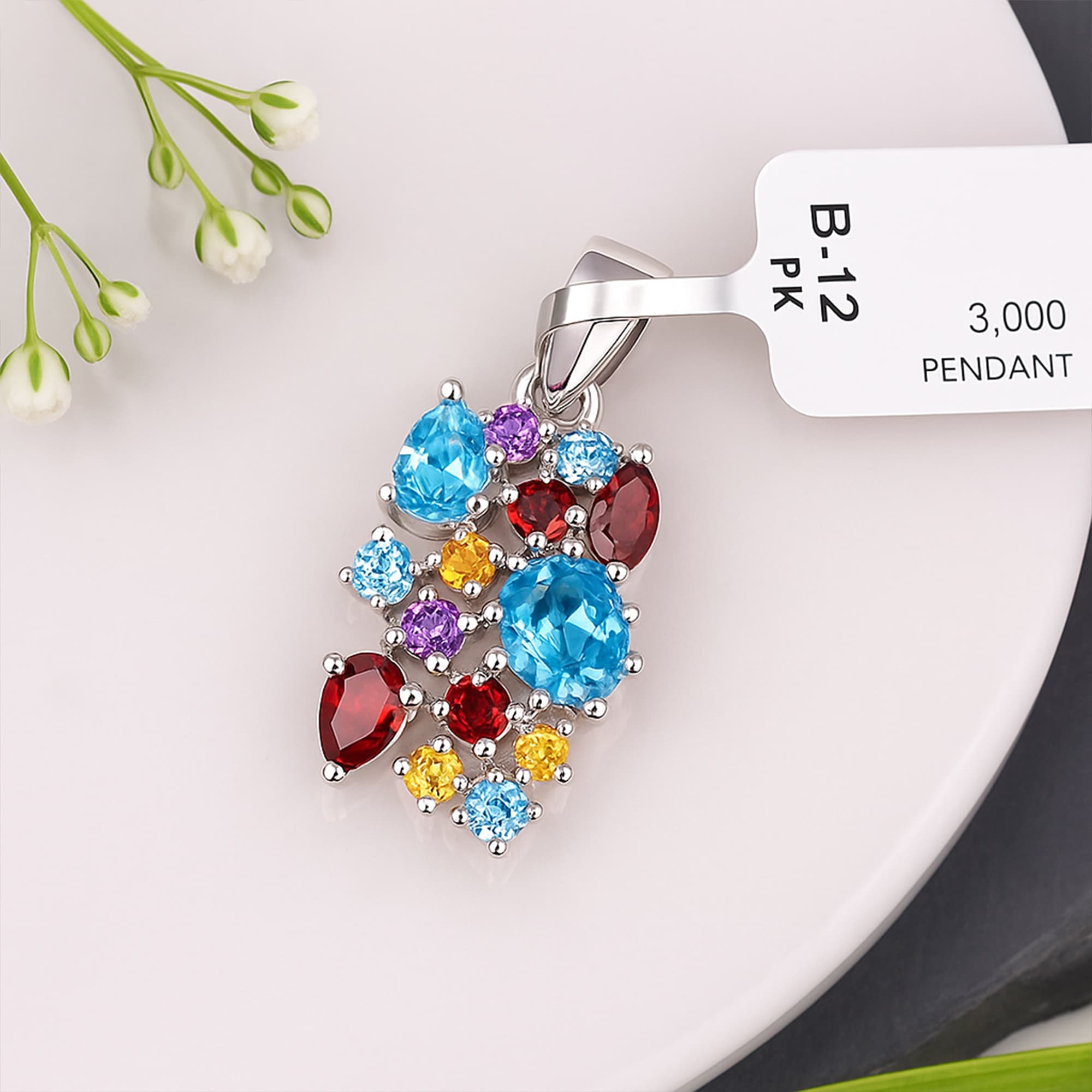 Carnival Bloom Pendant alternate view