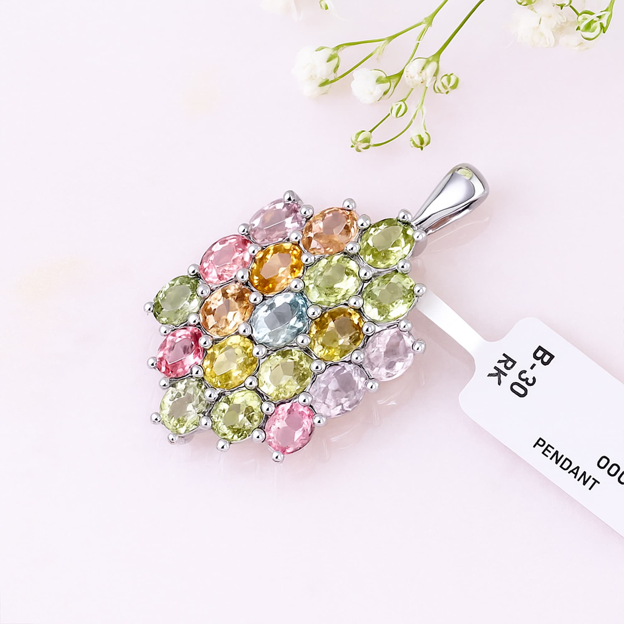 Pastel Garden Pendant alternate view