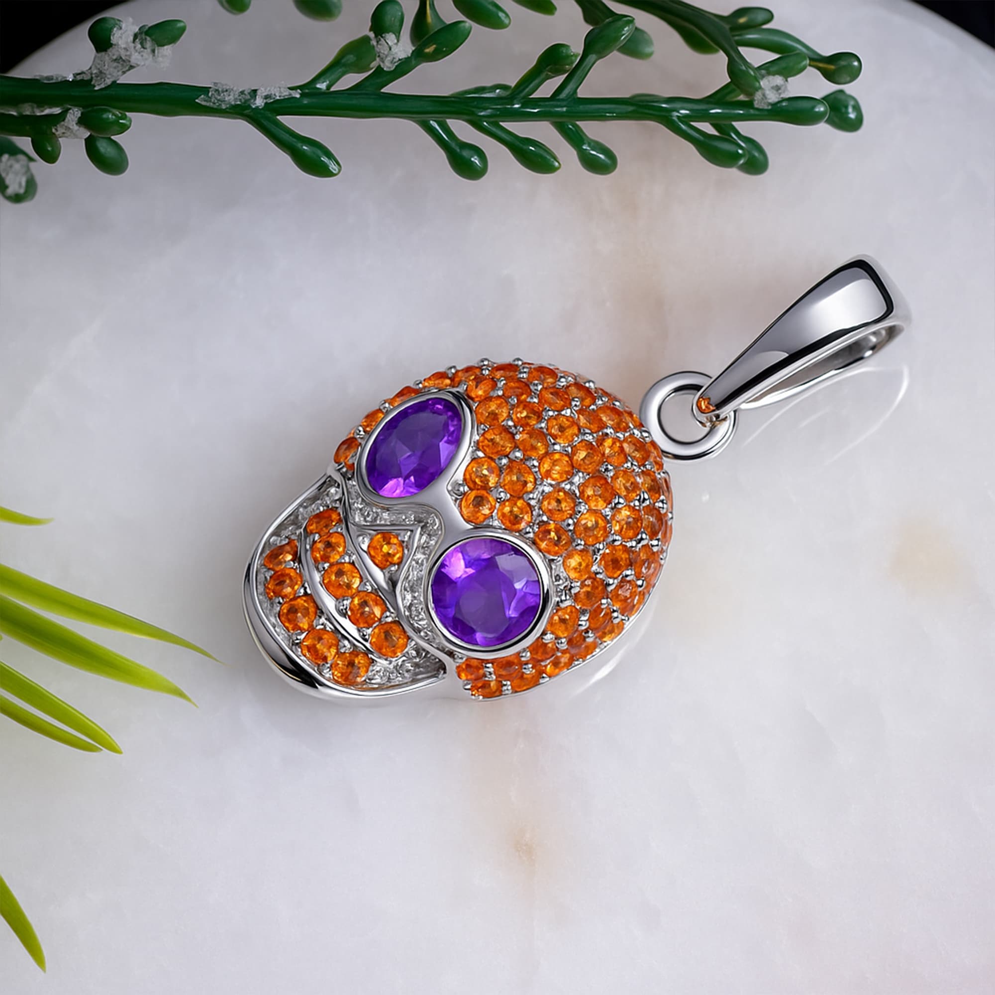 Skull Noir Pendant