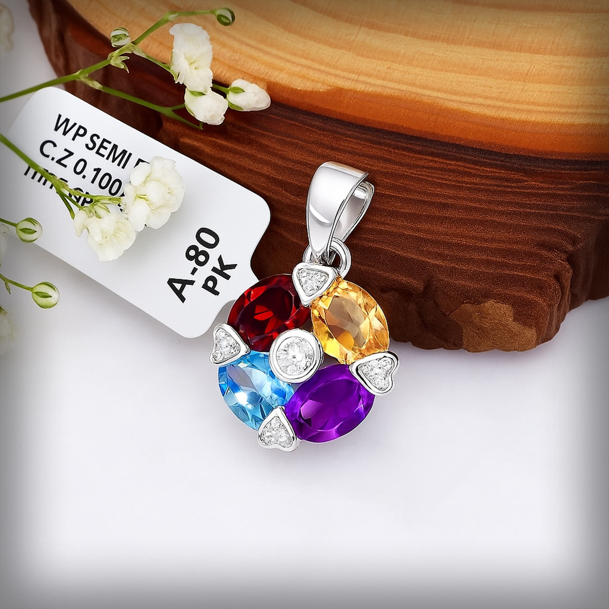 Four Seasons Pendant alternate view