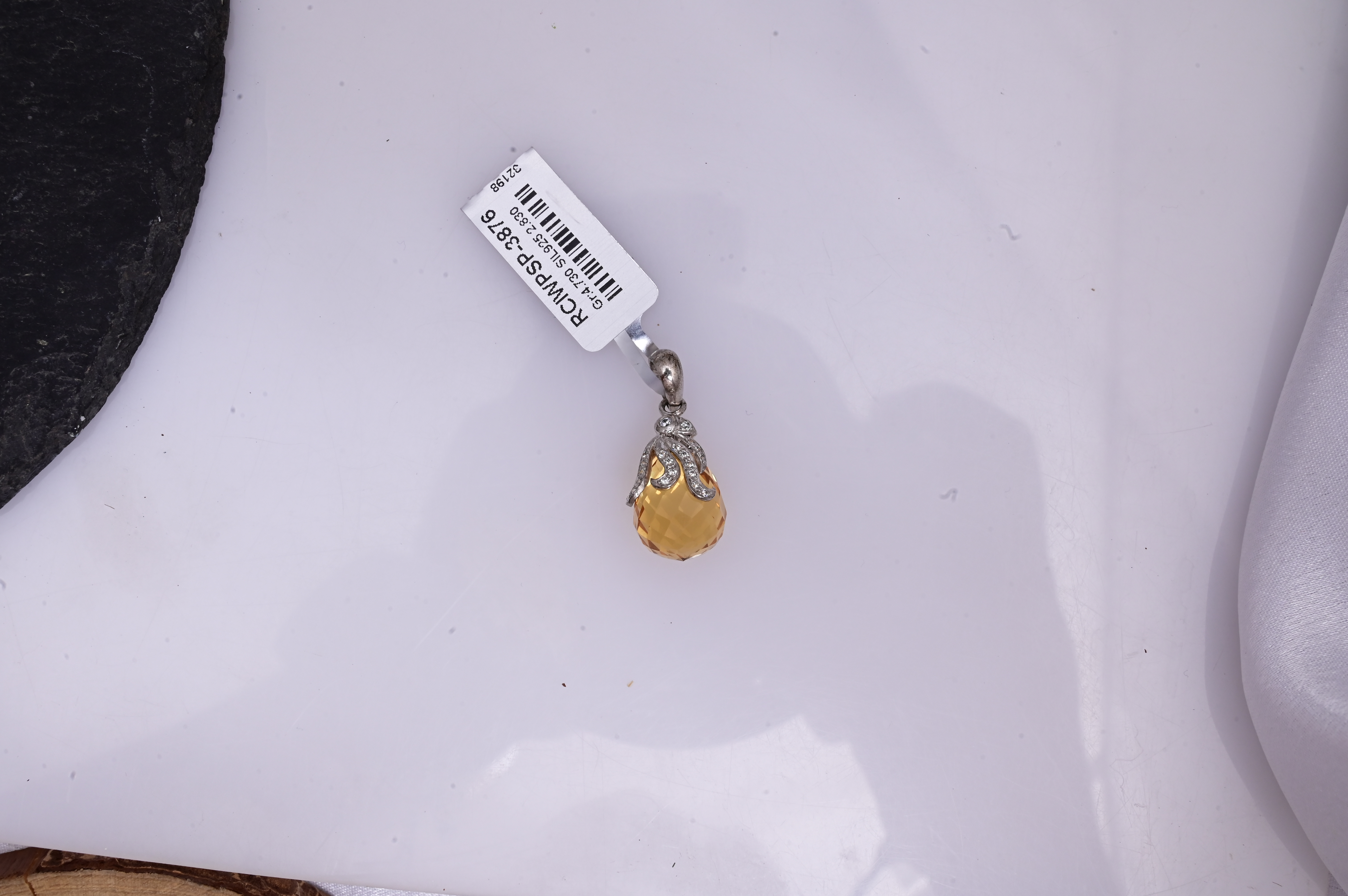 Golden Dew Citrine Designer Pendant