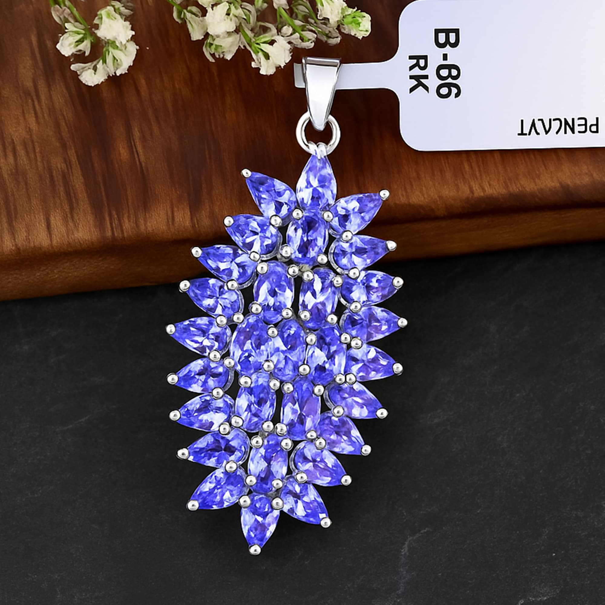 Imperial Tanzanite Statement Pendant
