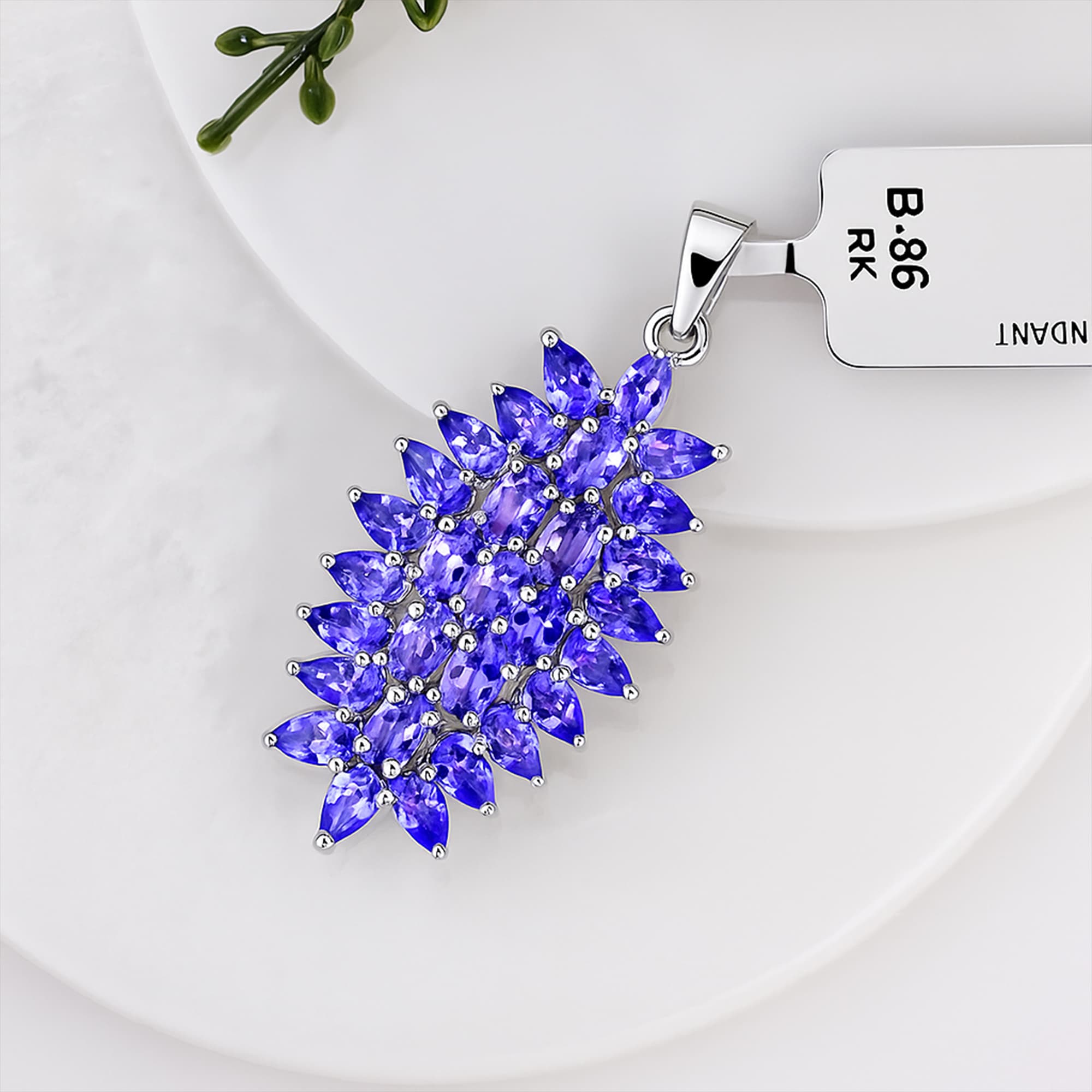 Imperial Tanzanite Statement Pendant